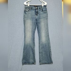 Banana Republic Women's Boot Cut Jeans in Faded Blue